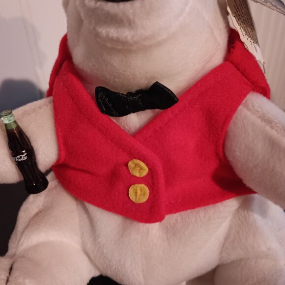 Coca Cola Bean Bag Plush Bear 1997 - Picture 11 of 11